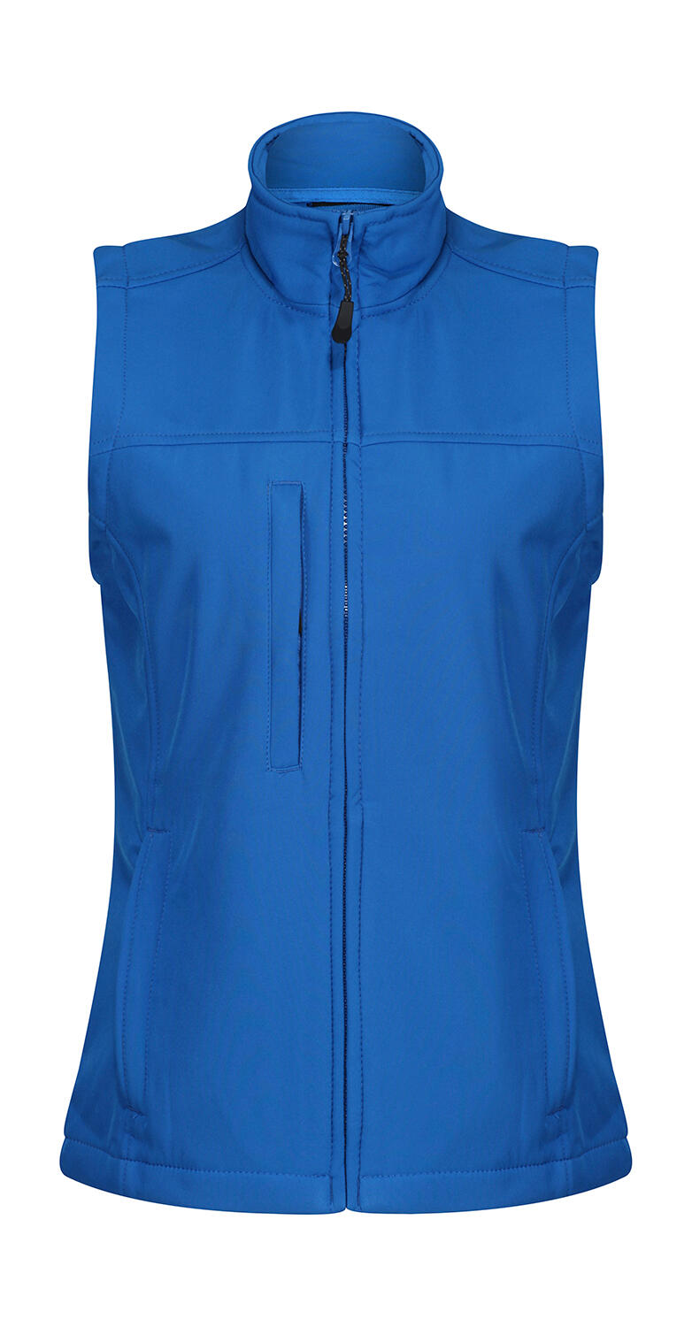Ladies' Flux Softshell Bodywarmer in Farbe Oxford Blue