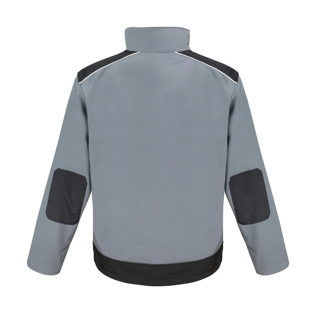 Ripstop Softshell Work Jacket in Farbe Grey/Black