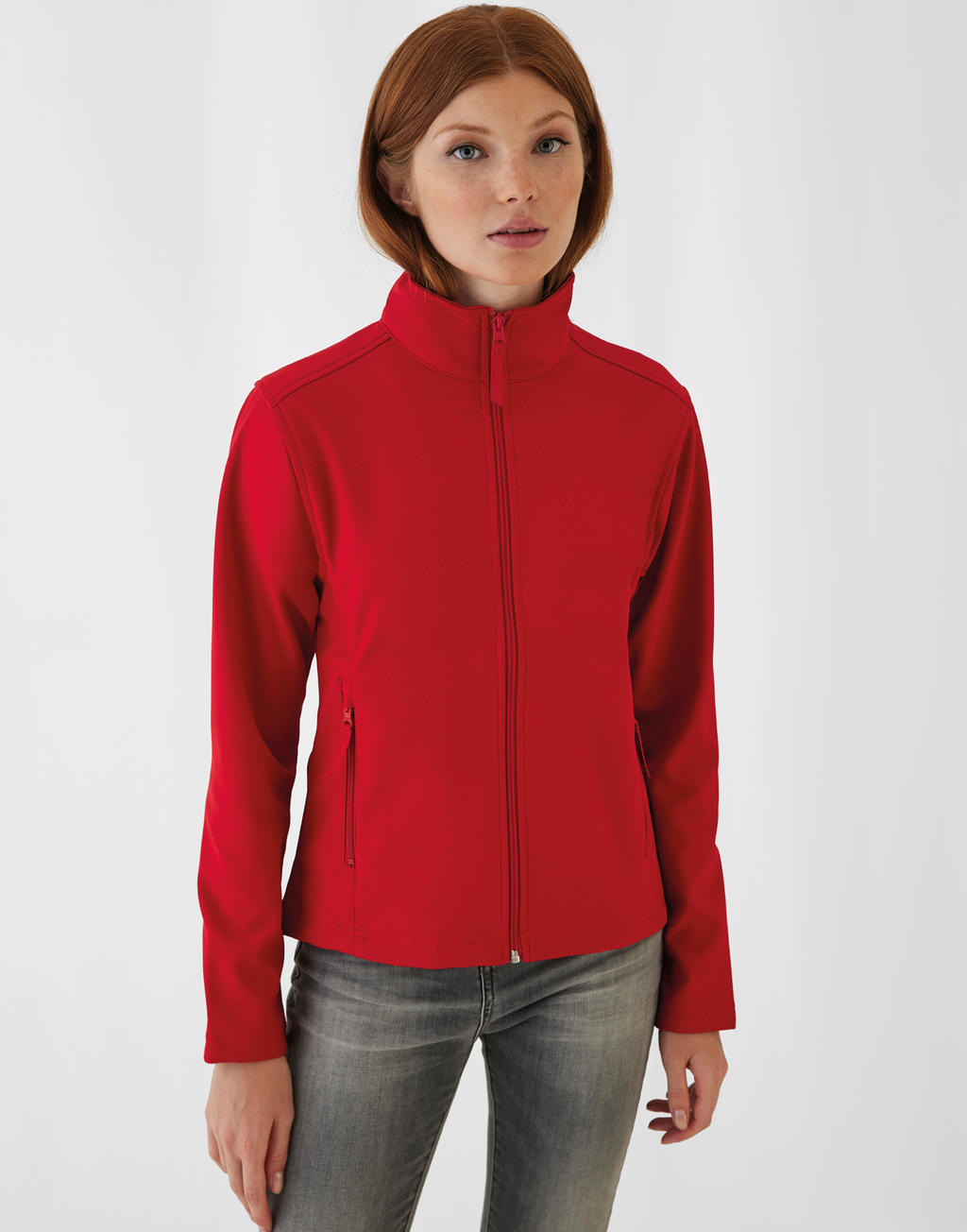 ID.701/women Softshell Jacket in Farbe White/White