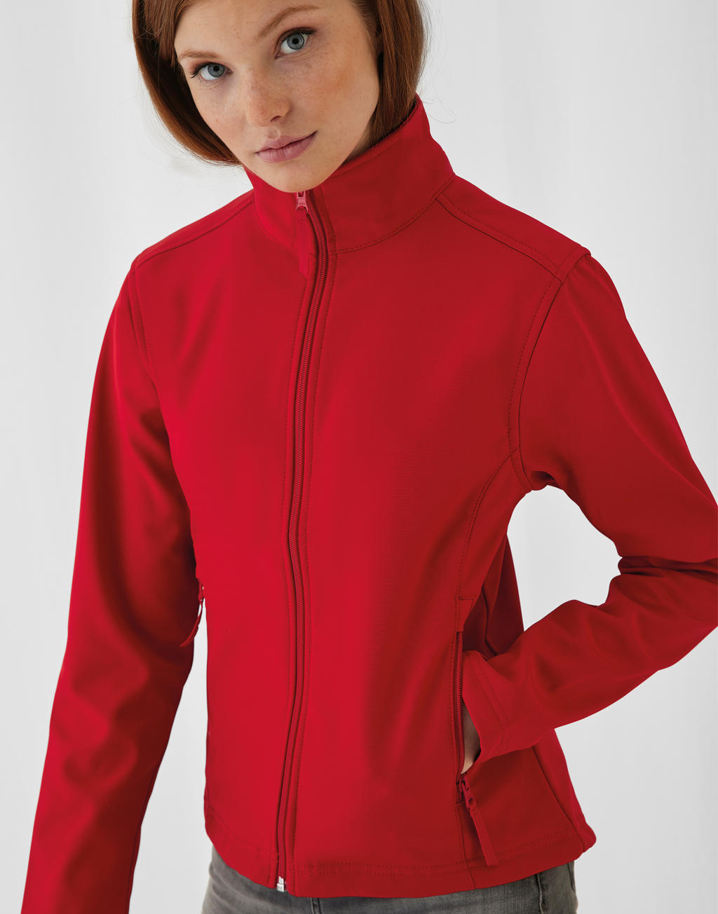 ID.701/women Softshell Jacket in Farbe White/White