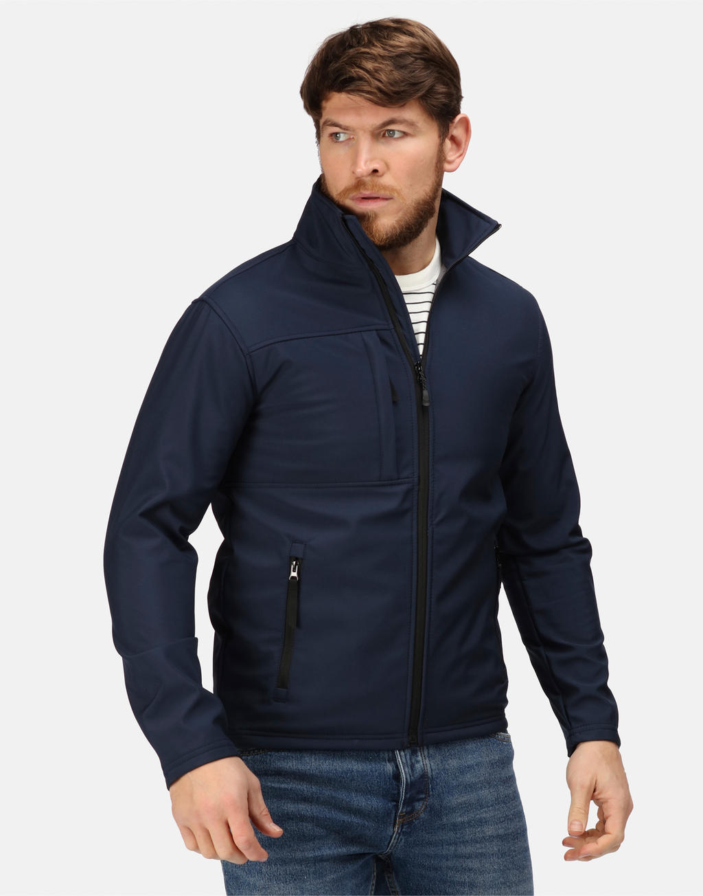 Octagon II Softshell in Farbe Black/Black