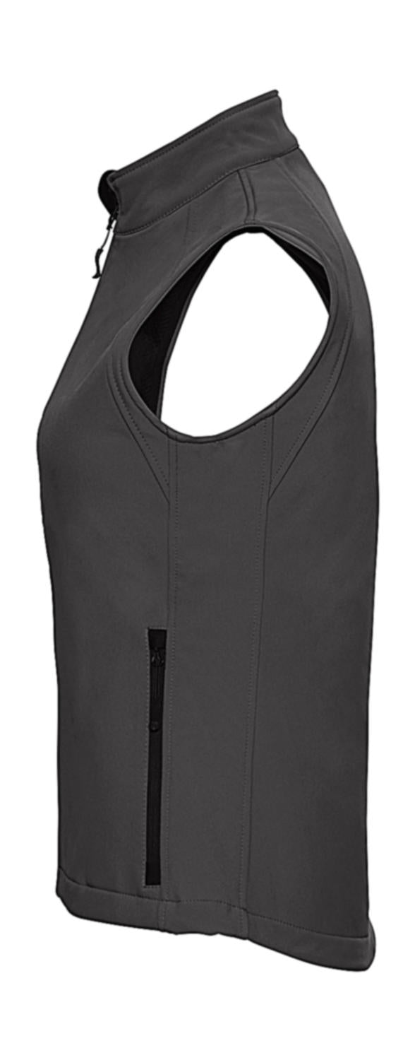 Ladies' Softshell Gilet in Farbe Black