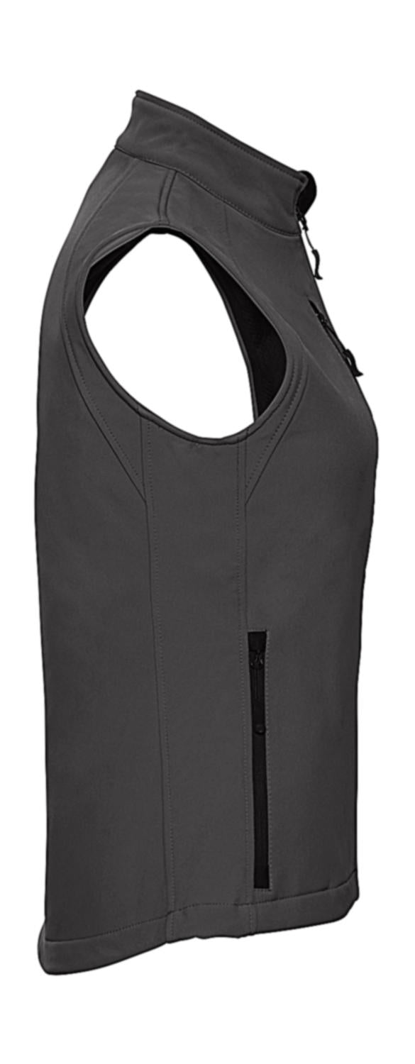 Ladies' Softshell Gilet in Farbe Black