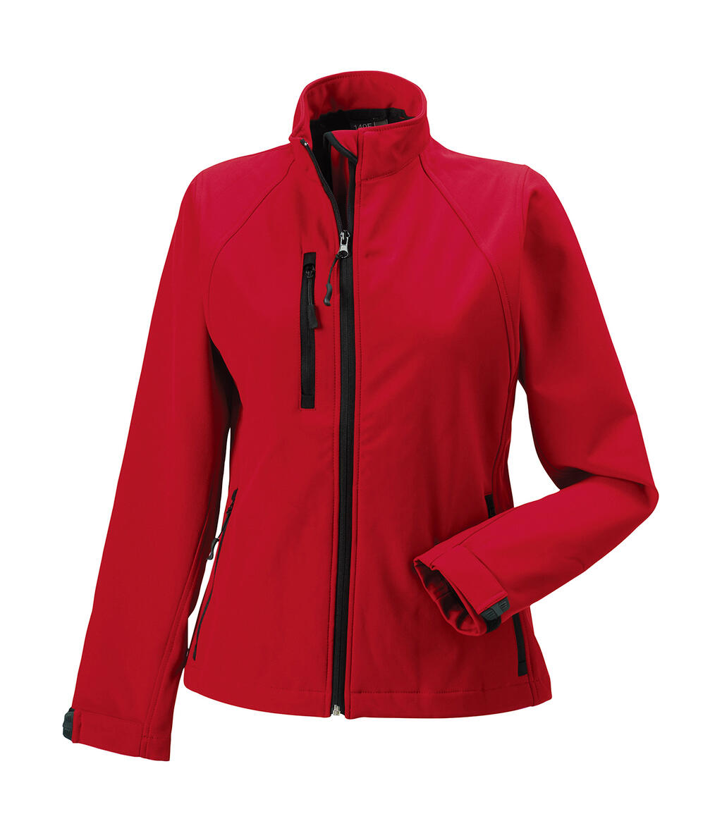 Ladies' Softshell Jacket in Farbe Classic Red