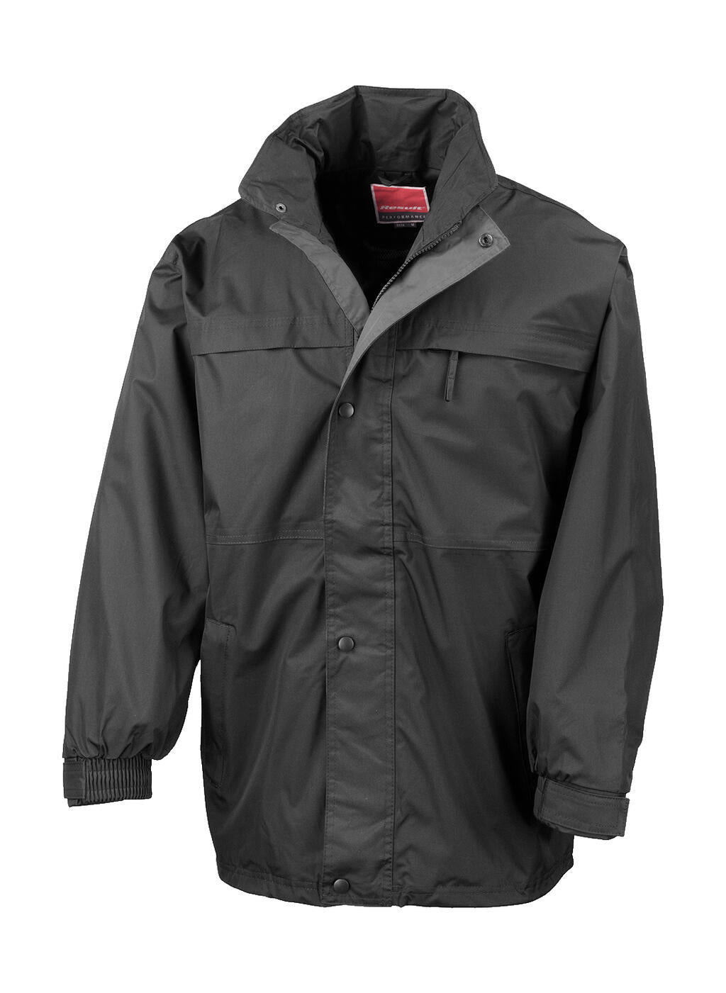 Mid-Season Jacket in Farbe Black/Grey