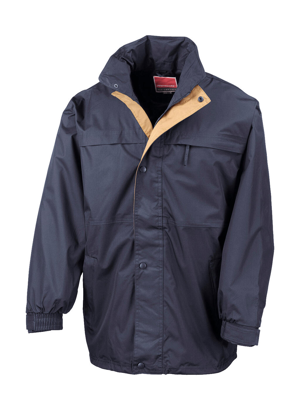 Mid-Season Jacket in Farbe Navy/Sand