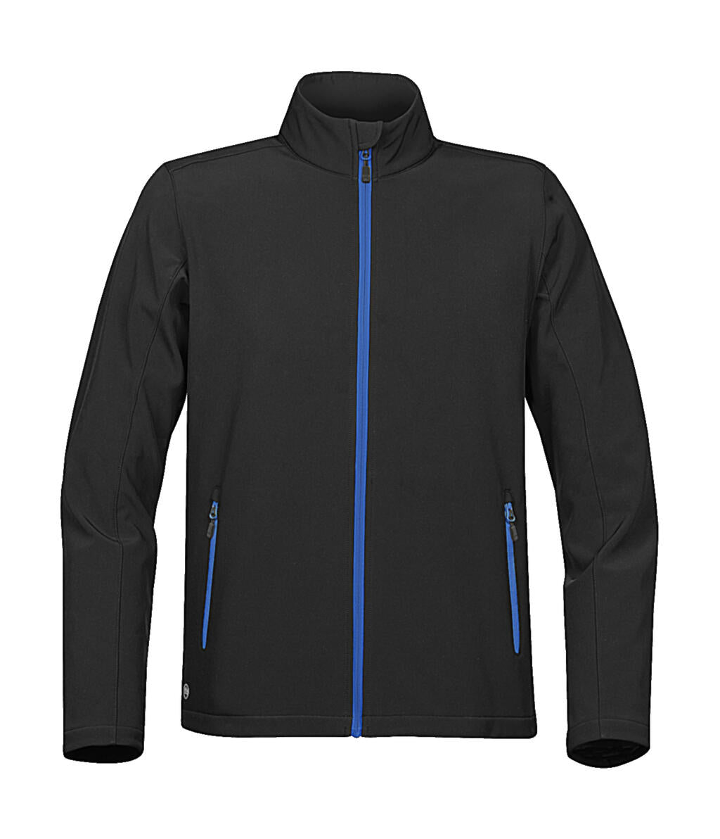 Orbiter Softshell Jacket in Farbe Black/Azure