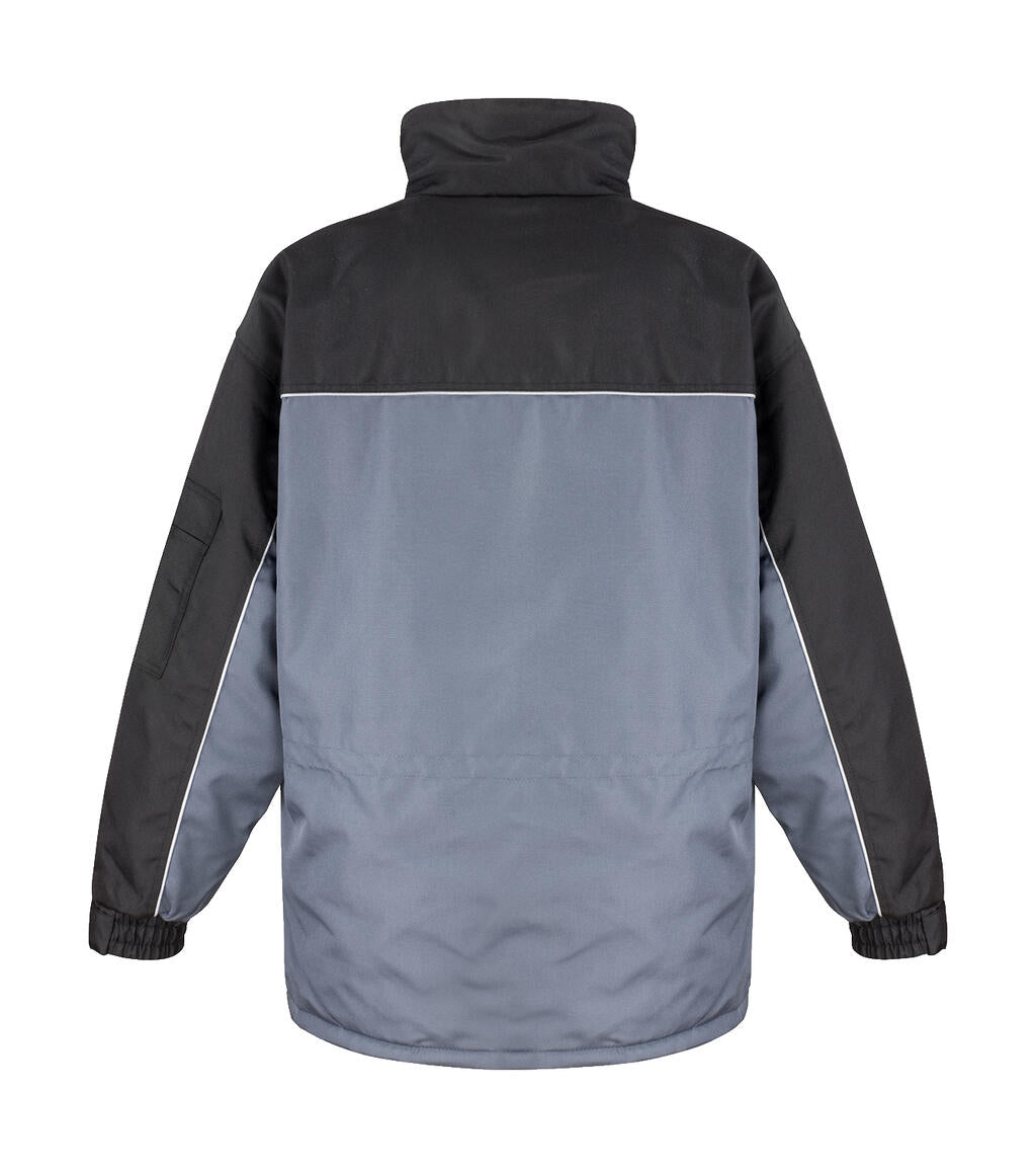 Heavy Duty Combo Jacket in Farbe Grey/Black
