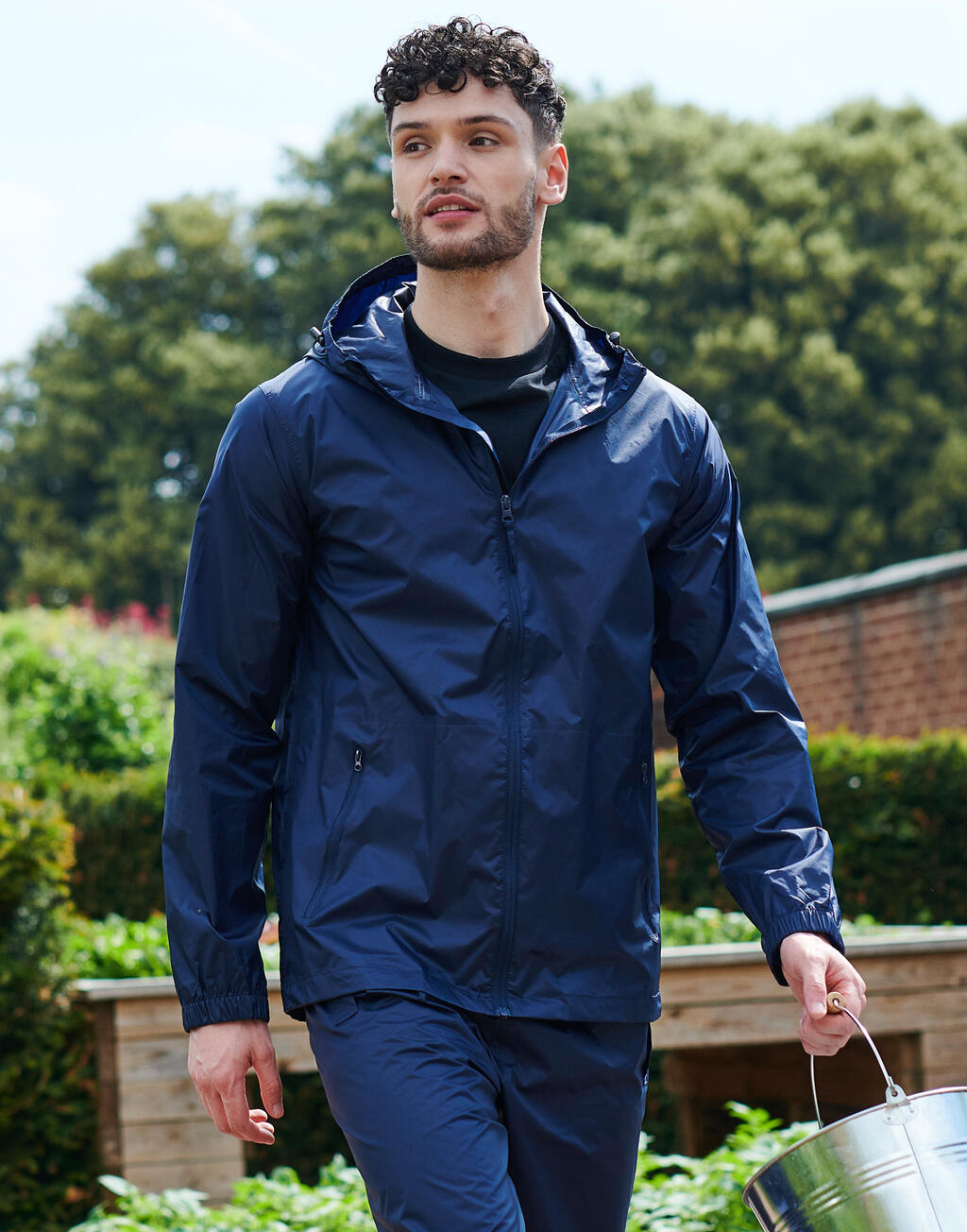 Pro Pack Away Jacket in Farbe Black