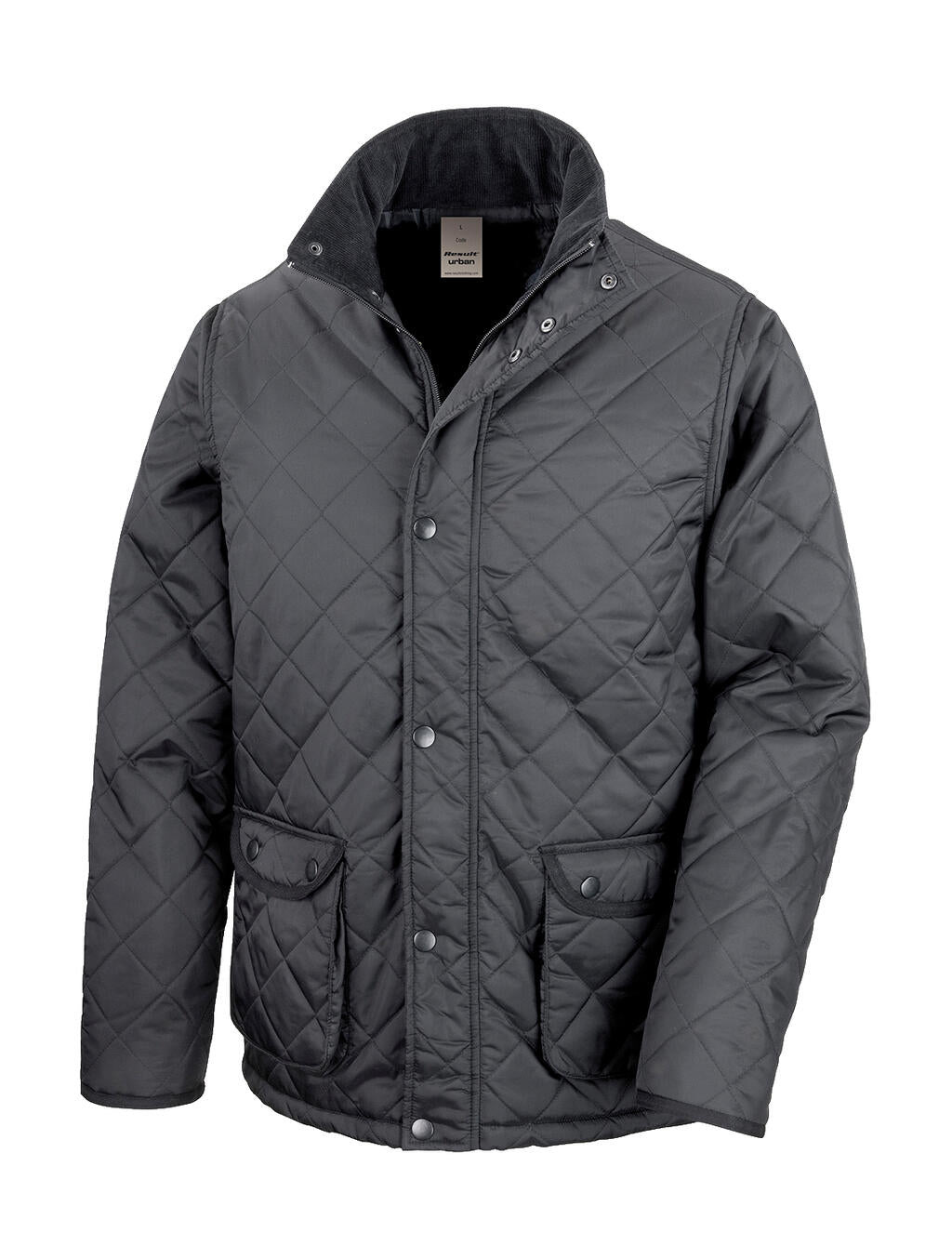 Urban Cheltenham Jacket in Farbe Black