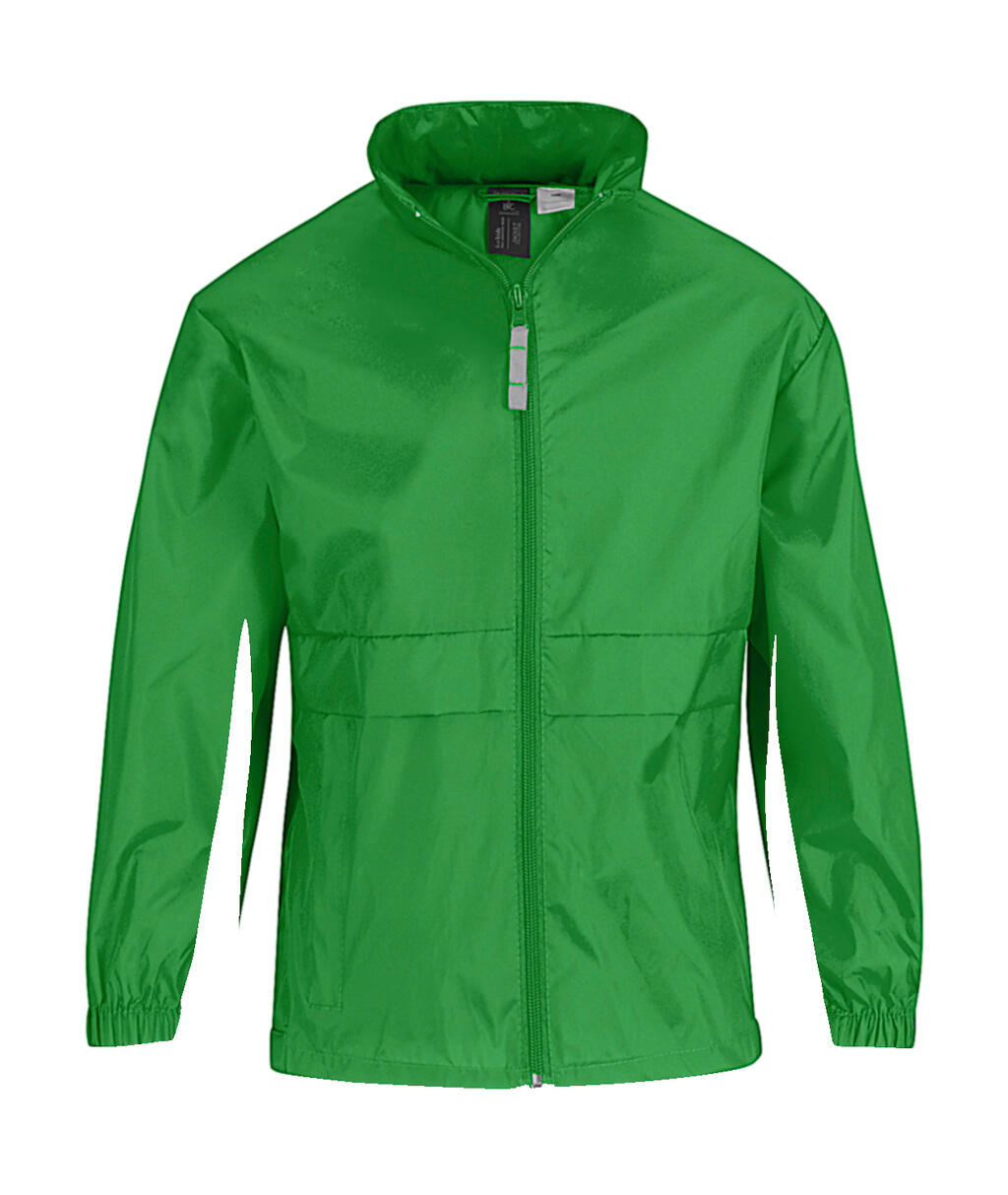 Sirocco/kids Windbreaker in Farbe Real Green