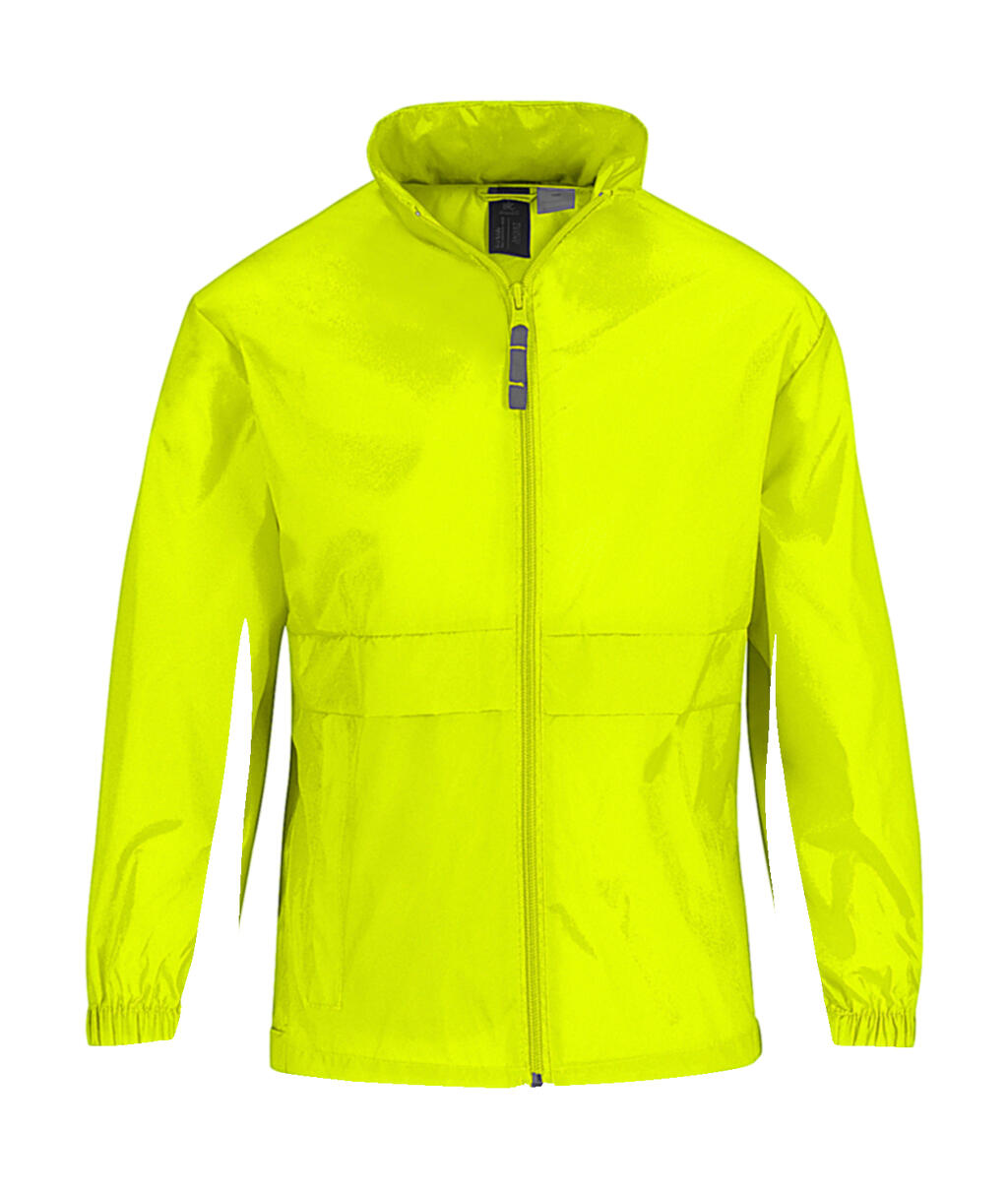Sirocco/kids Windbreaker in Farbe Ultra Yellow