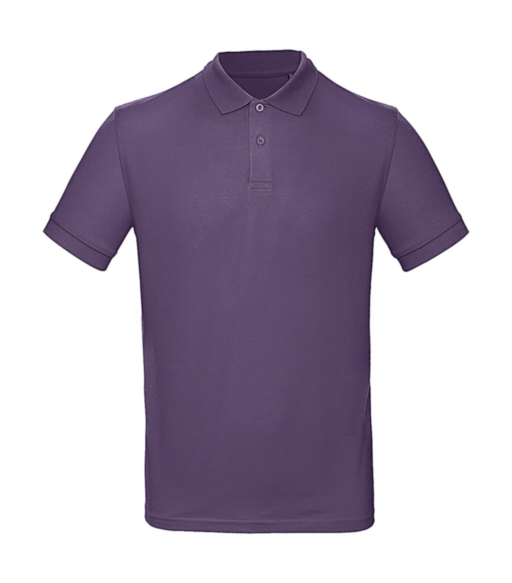 Organic Inspire Polo /men in Farbe Radiant Purple