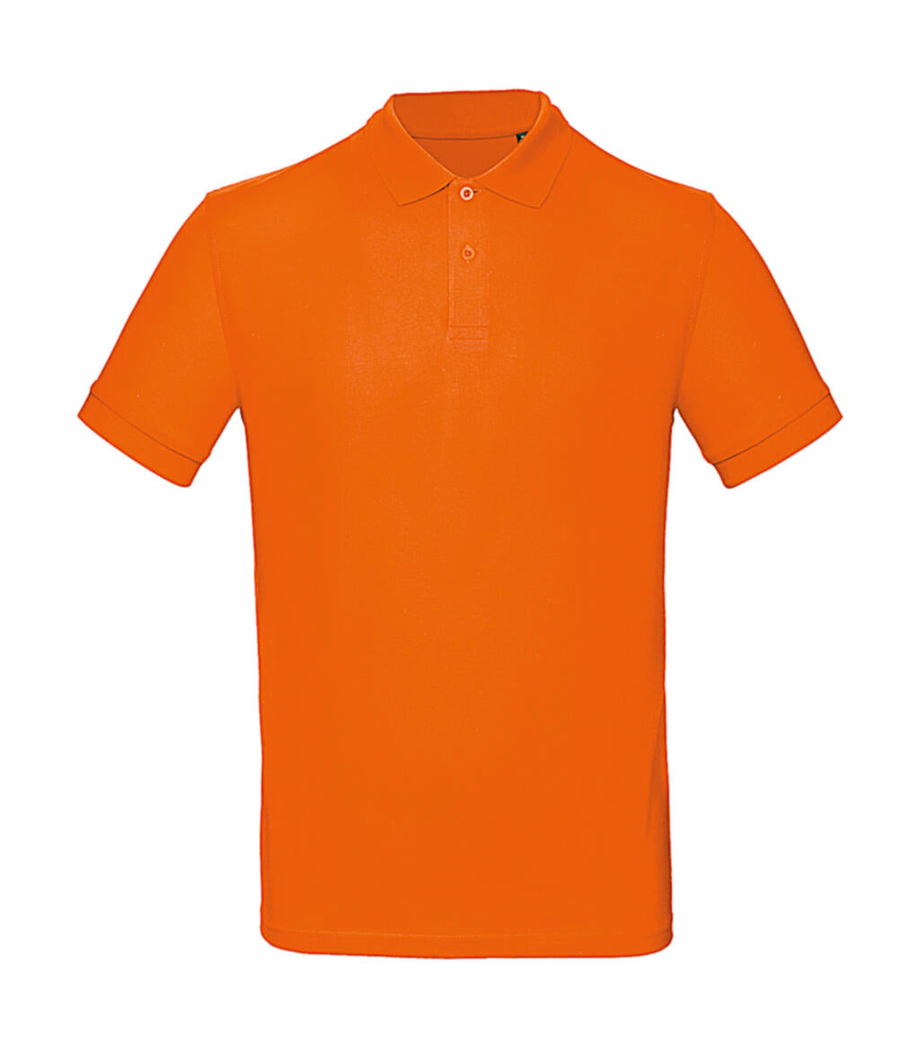 Organic Inspire Polo /men in Farbe Orange