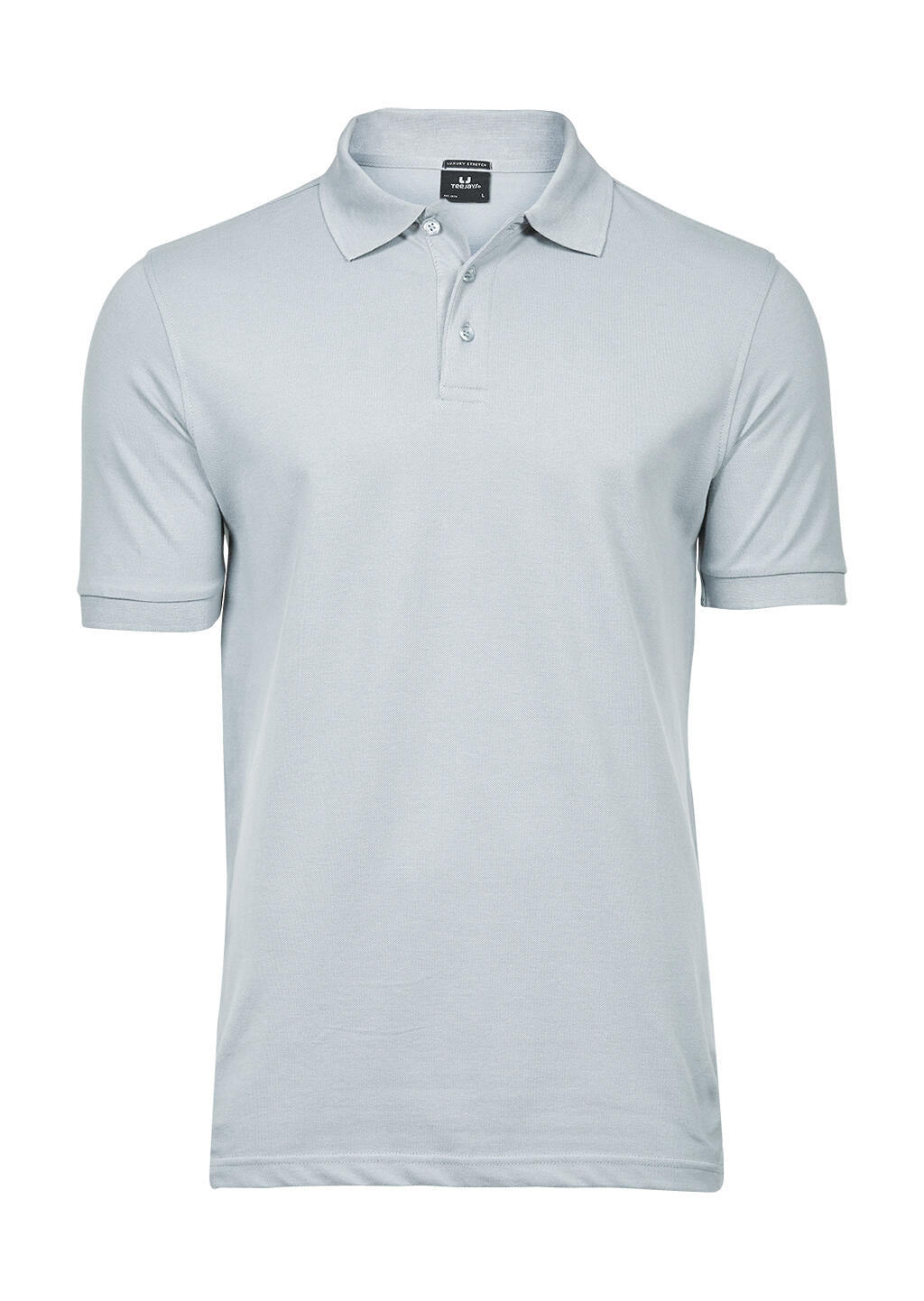 Luxury Stretch Polo in Farbe Ice Blue