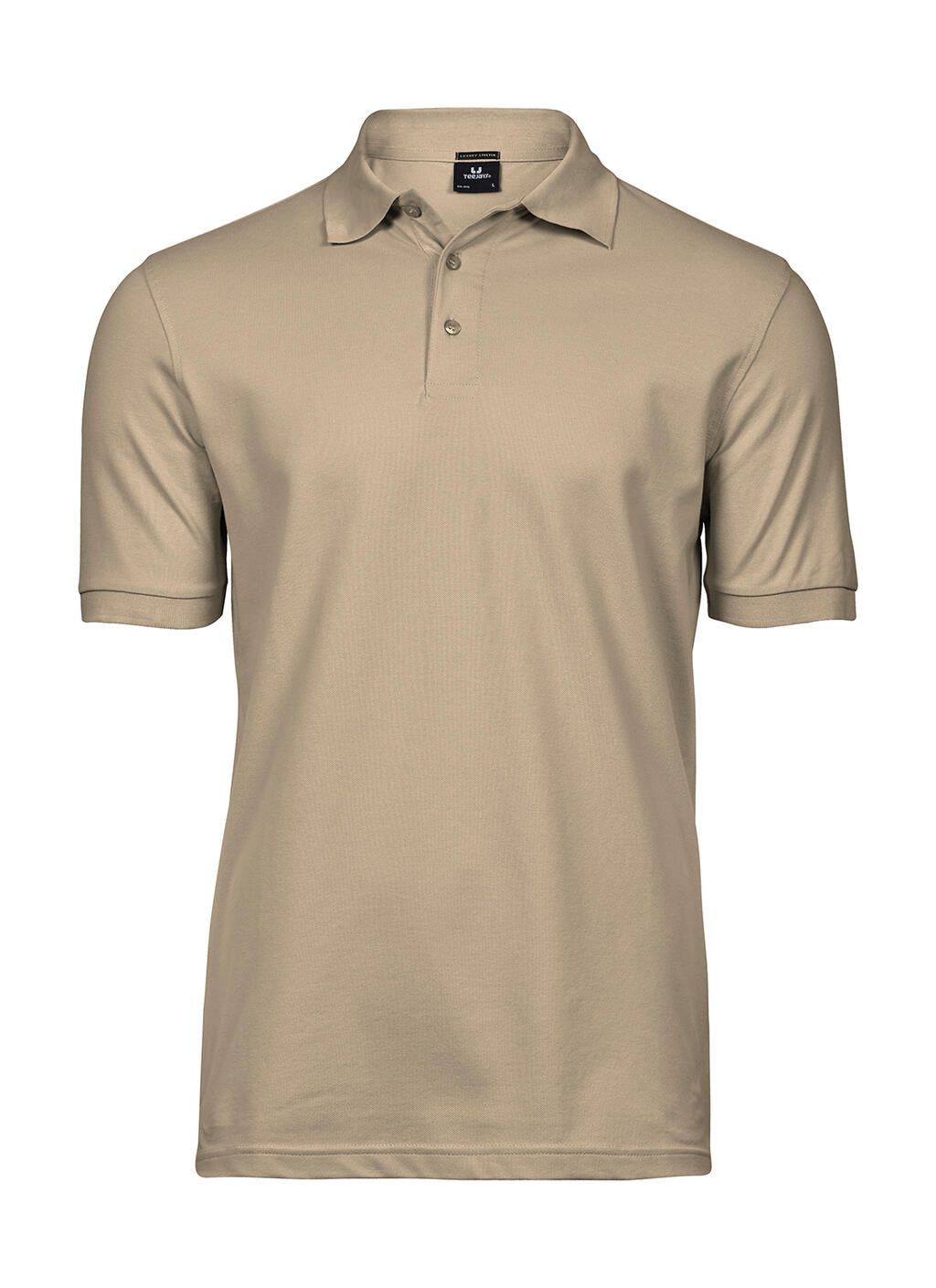 Luxury Stretch Polo in Farbe Kit
