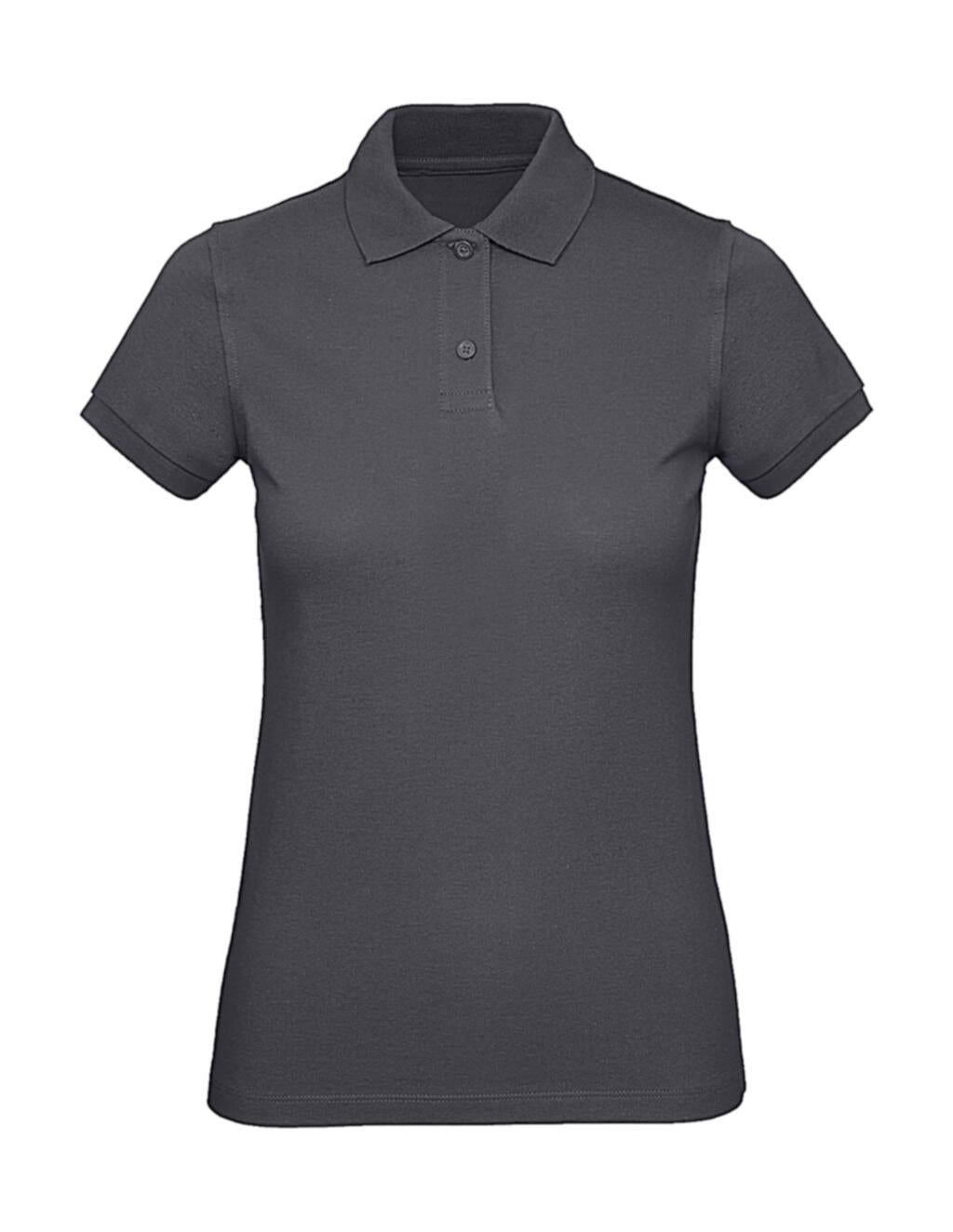 Organic Inspire Polo /women in Farbe Dark Grey