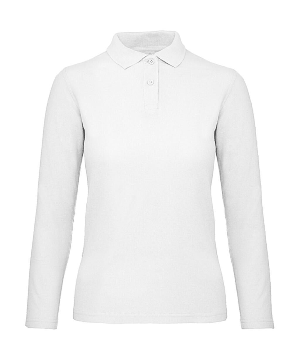 ID.001 LSL /women Polo in Farbe White