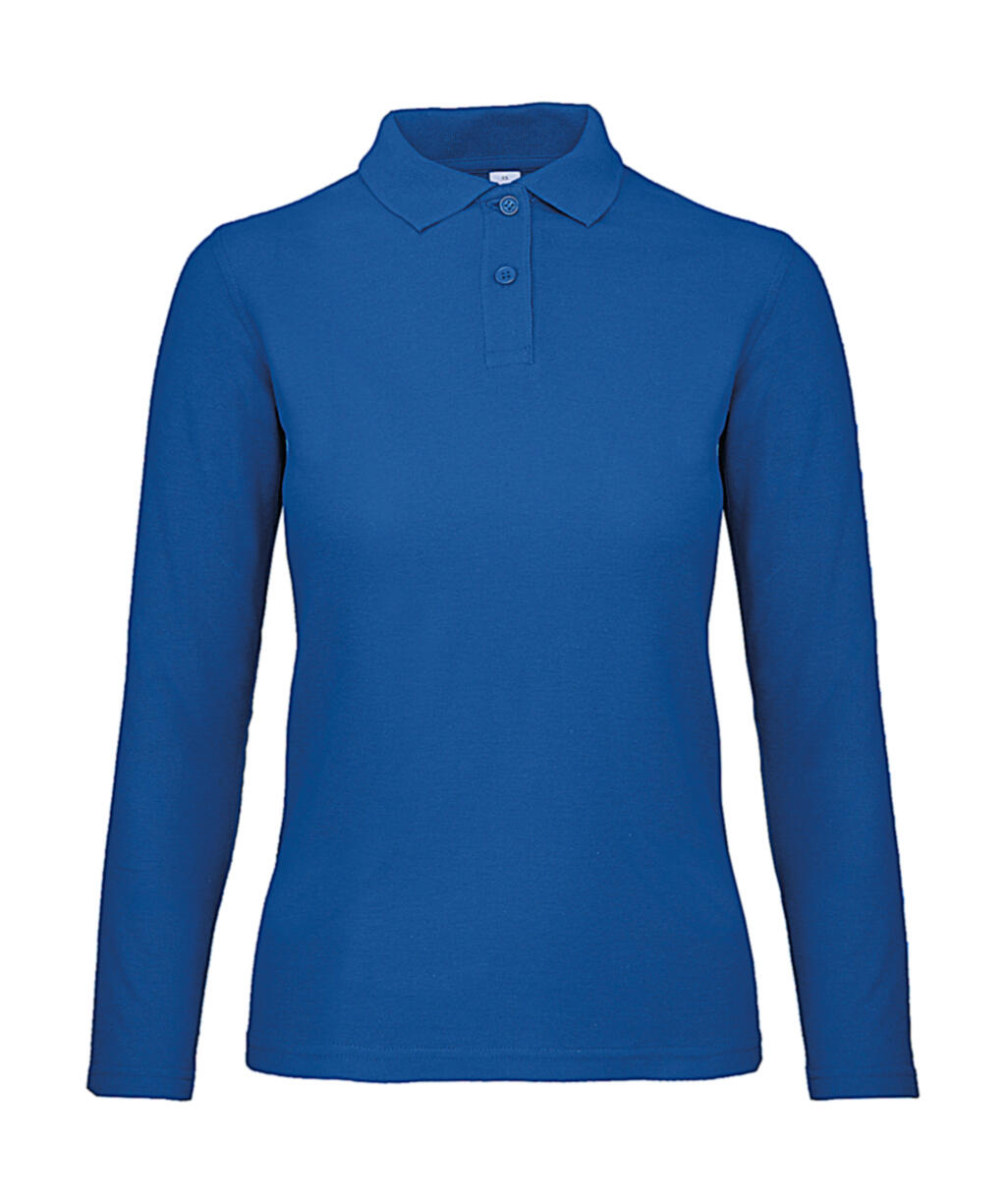 ID.001 LSL /women Polo in Farbe Royal Blue