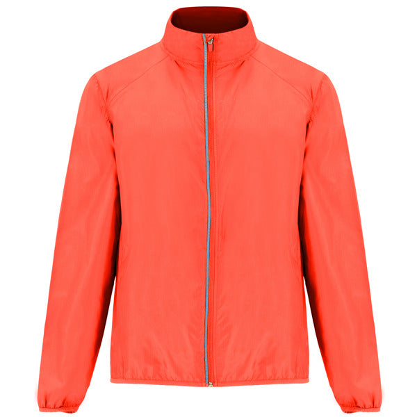 Windjacke Glasgow Fluor Coral in Farbe Fluor Koral