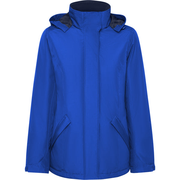Parka America Woman in Farbe Royal Blue