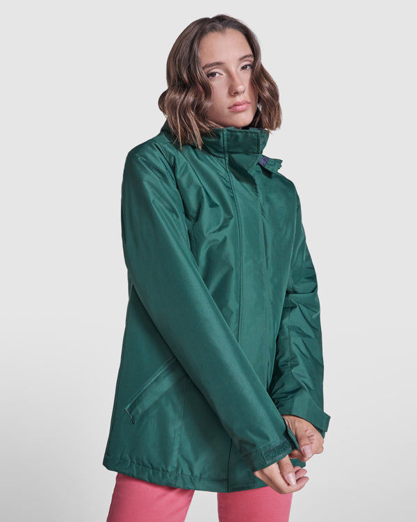 Parka America Woman in Farbe Black
