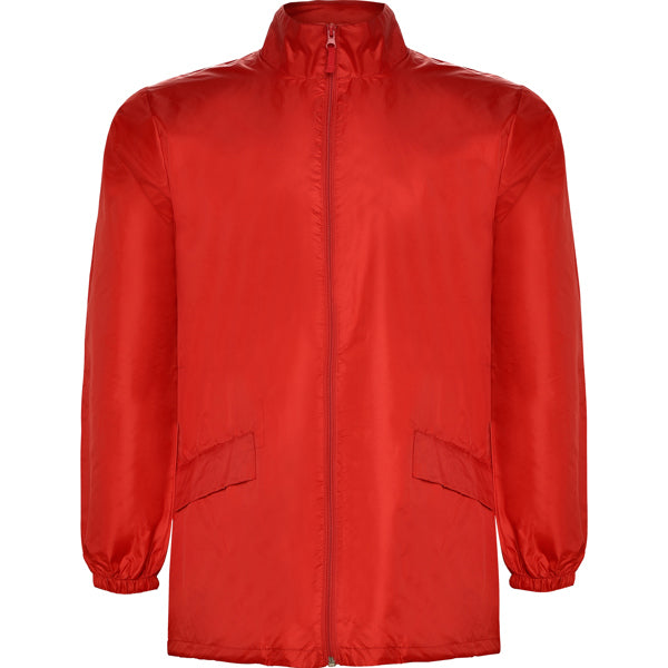Regenmantel Scotland in Farbe Red