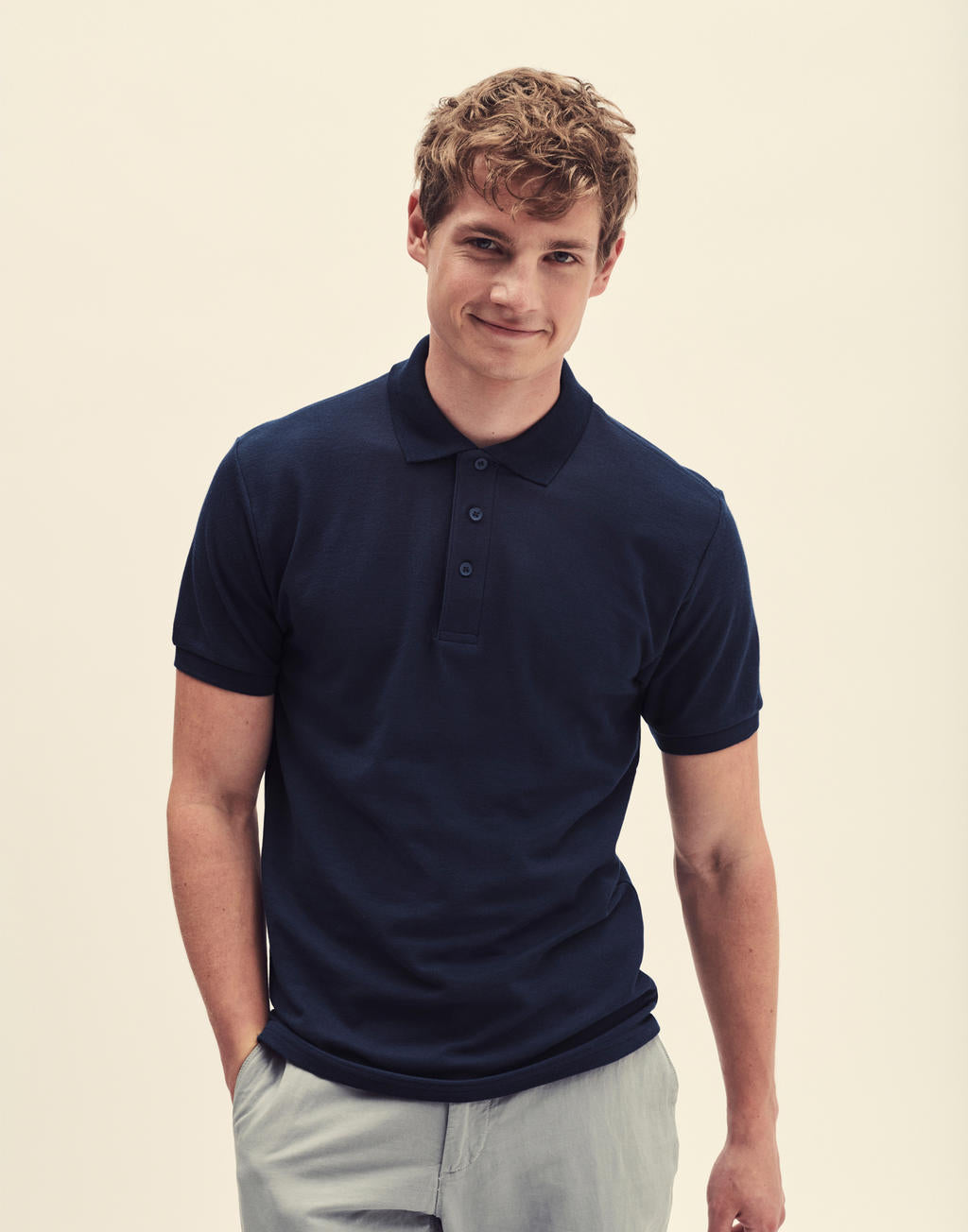Heavyweight 65/35 Polo in Farbe White