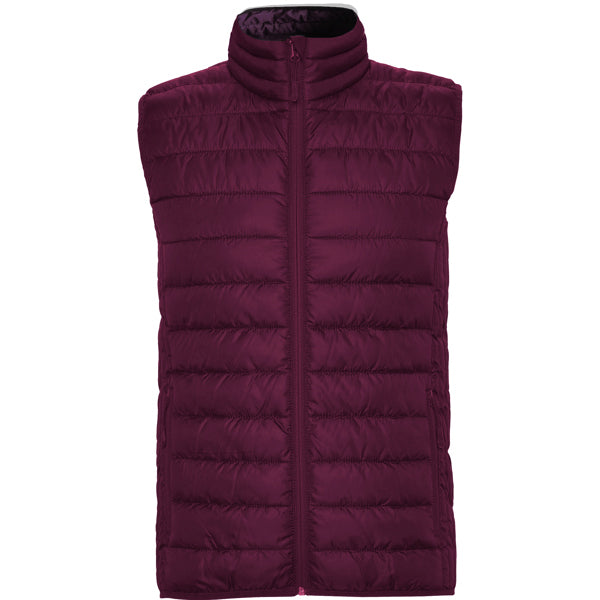 Weste Oslo in Farbe Plum Red