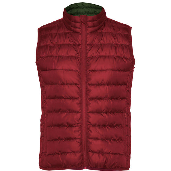 Weste Oslo Woman in Farbe Garnet