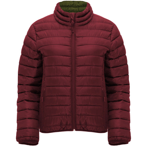 Jacke Finland Woman in Farbe Garnet