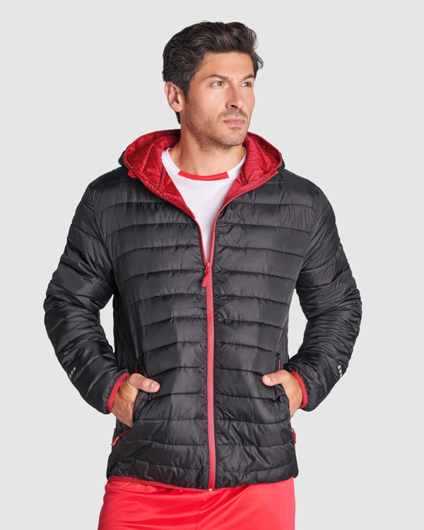 Jacke Norway Sport in Farbe Black/Red