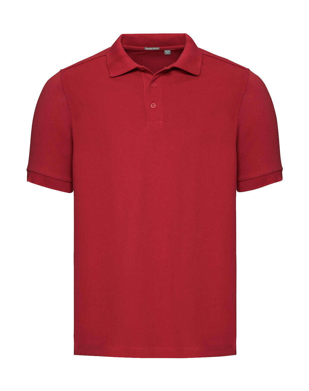 Men's Tailored Stretch Polo in Farbe Classic Red