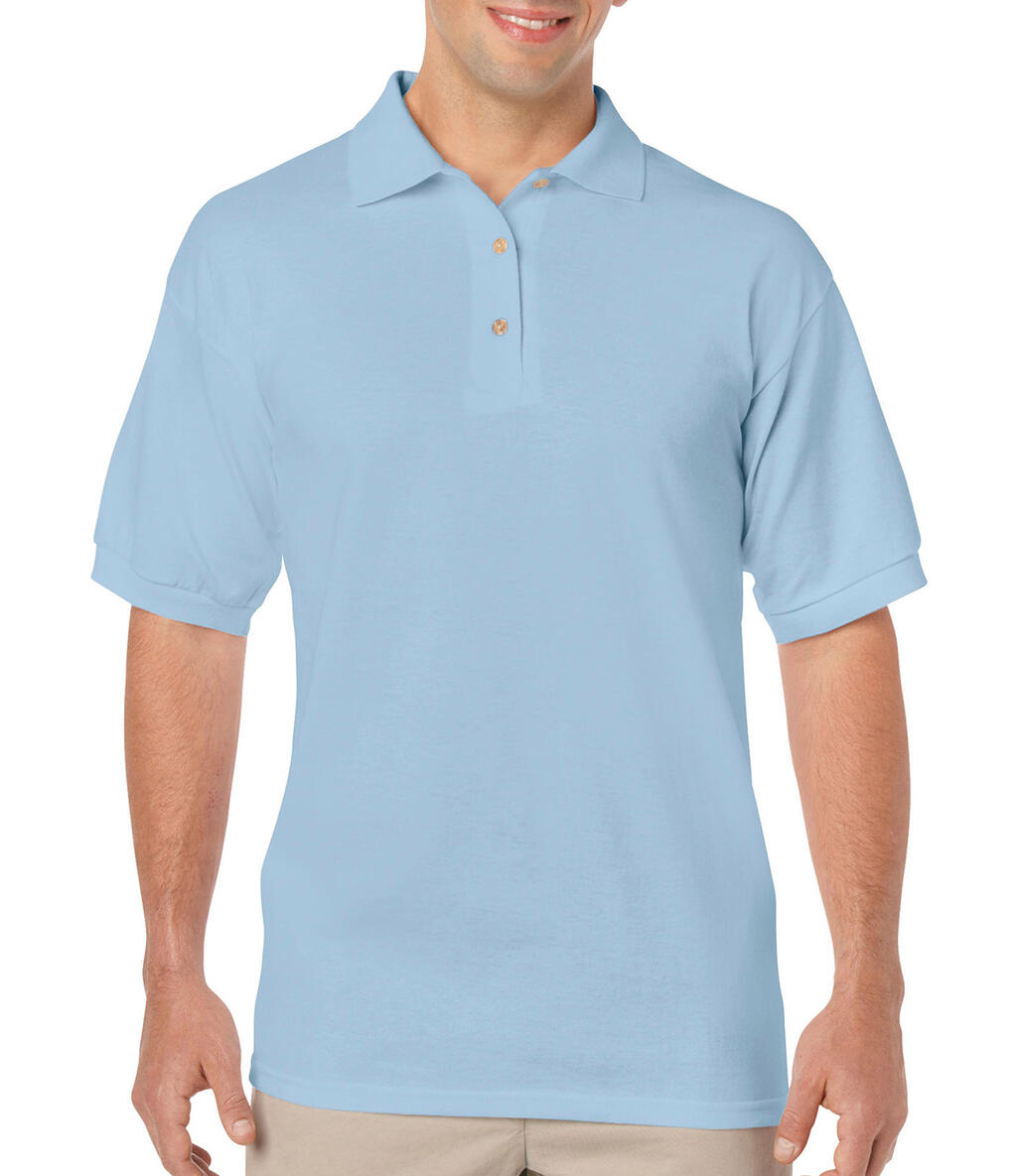 DryBlend Adult Jersey Polo in Farbe Light Blue
