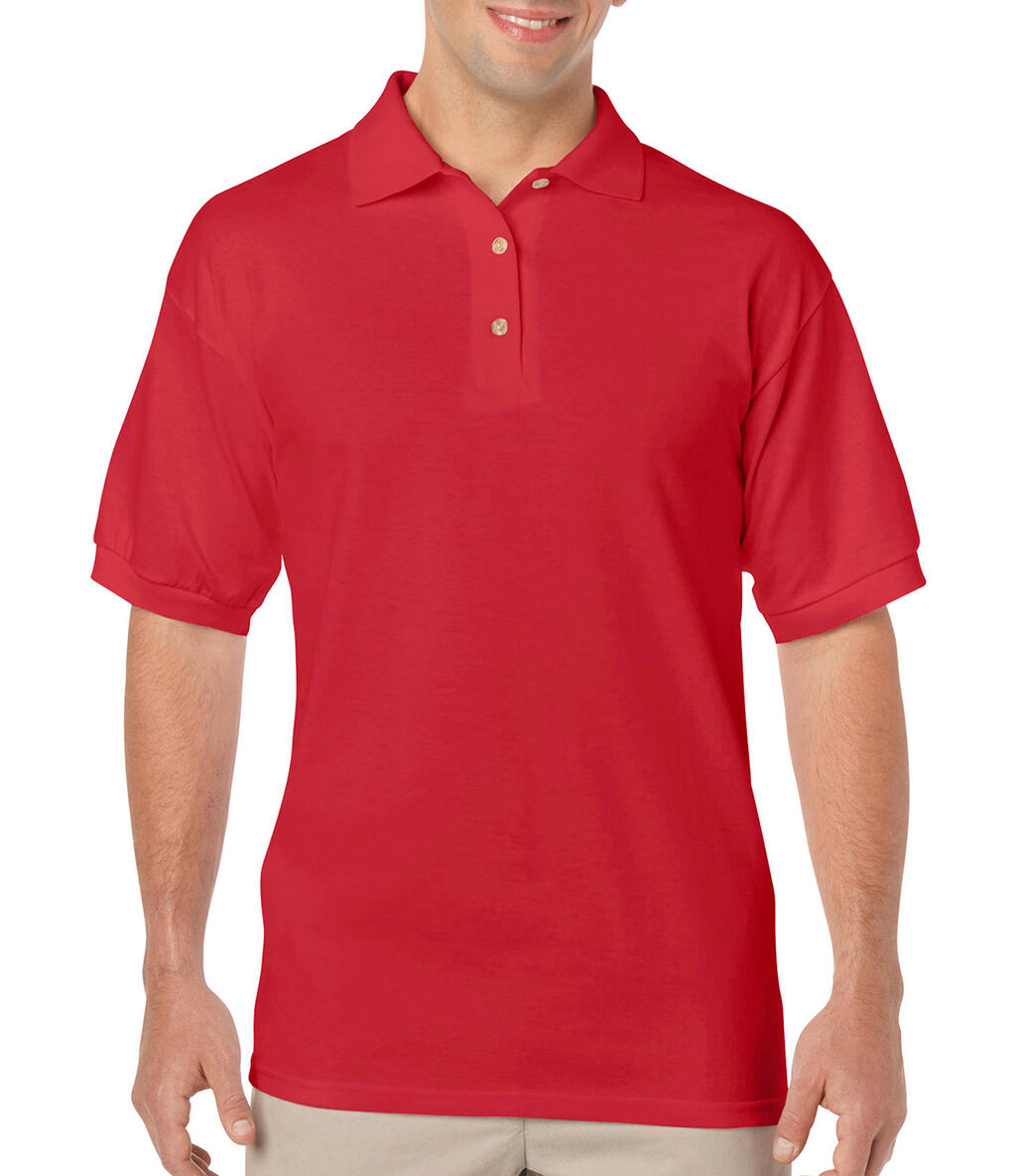 DryBlend Adult Jersey Polo in Farbe Red