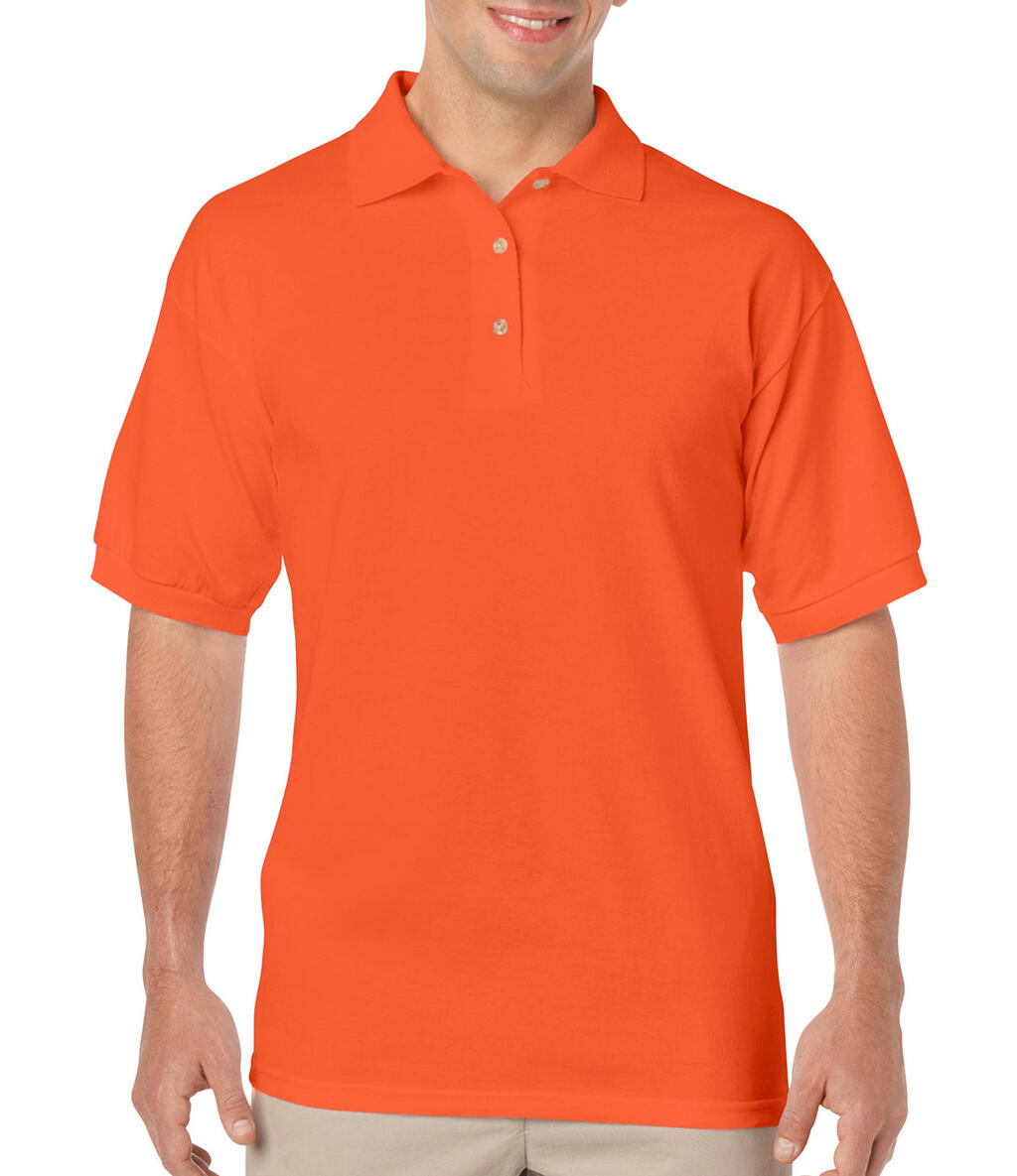DryBlend Adult Jersey Polo in Farbe Orange