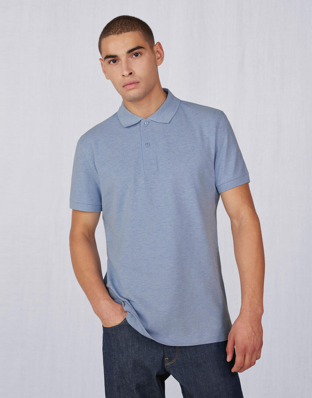 Poloshirt B&C My Polo 210 PU426 529420002 in Blau