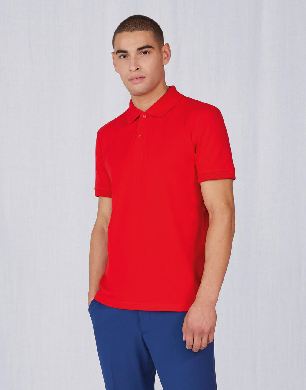 Poloshirt B&C My Polo 210 PU426 529420002 in Blau