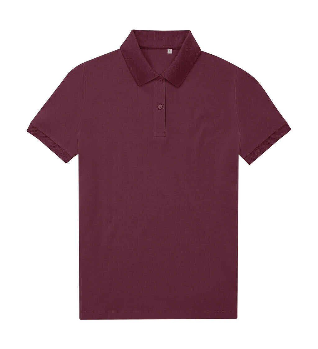 My Eco Polo 65/35 /Women in Farbe Burgundy