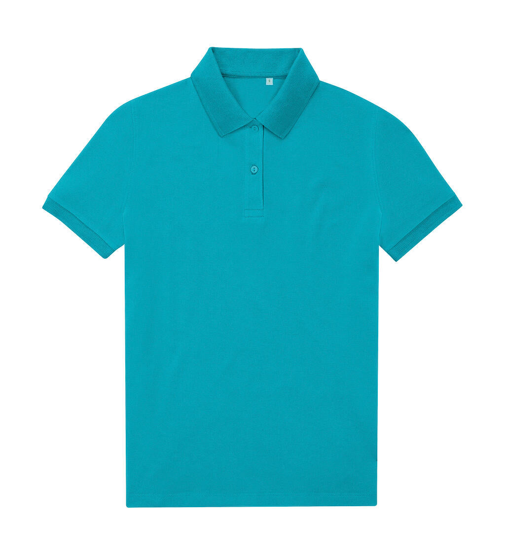 My Eco Polo 65/35 /Women in Farbe Pop Turquoise