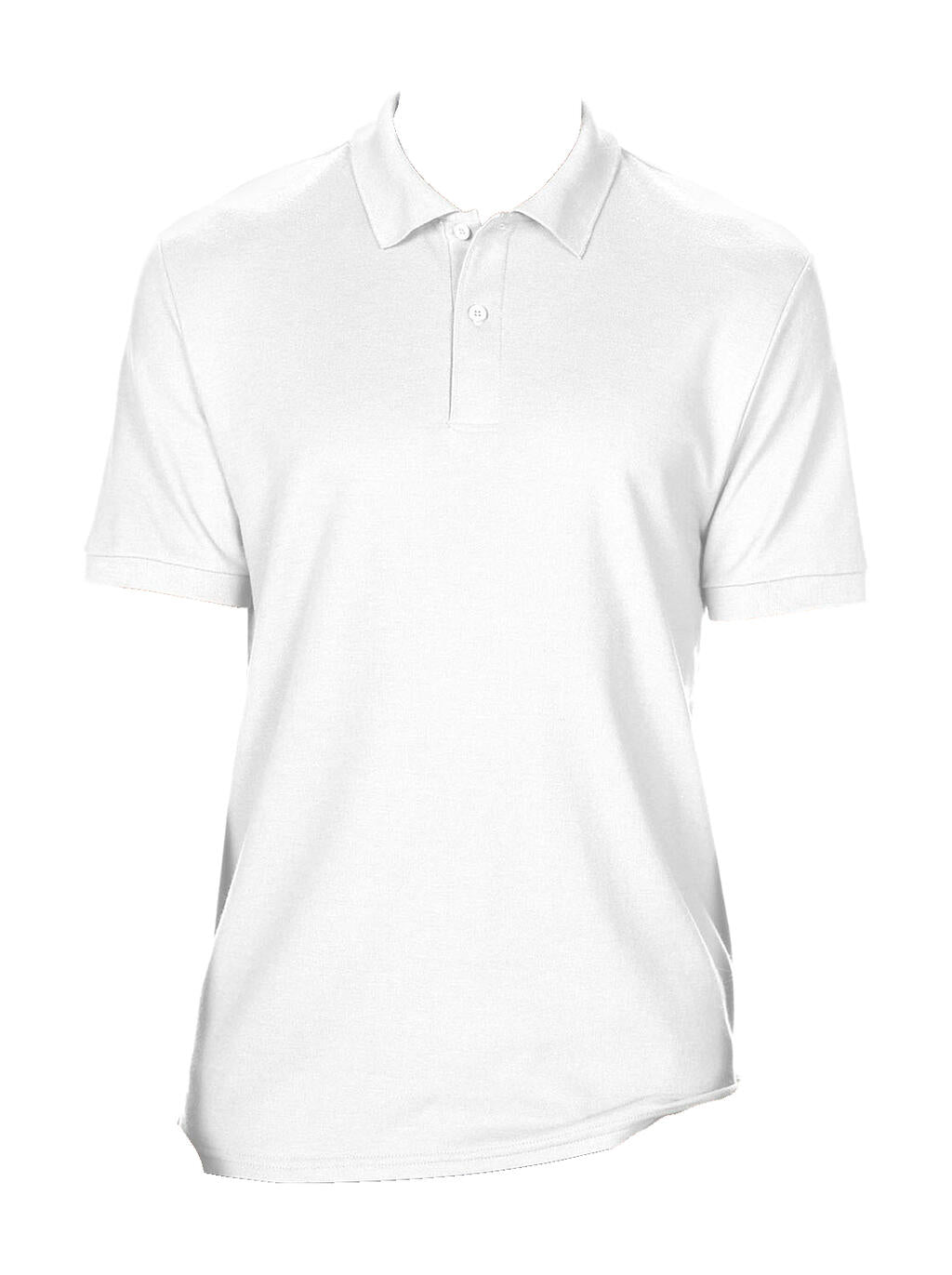 DryBlend® Double Piqué Polo in Farbe White