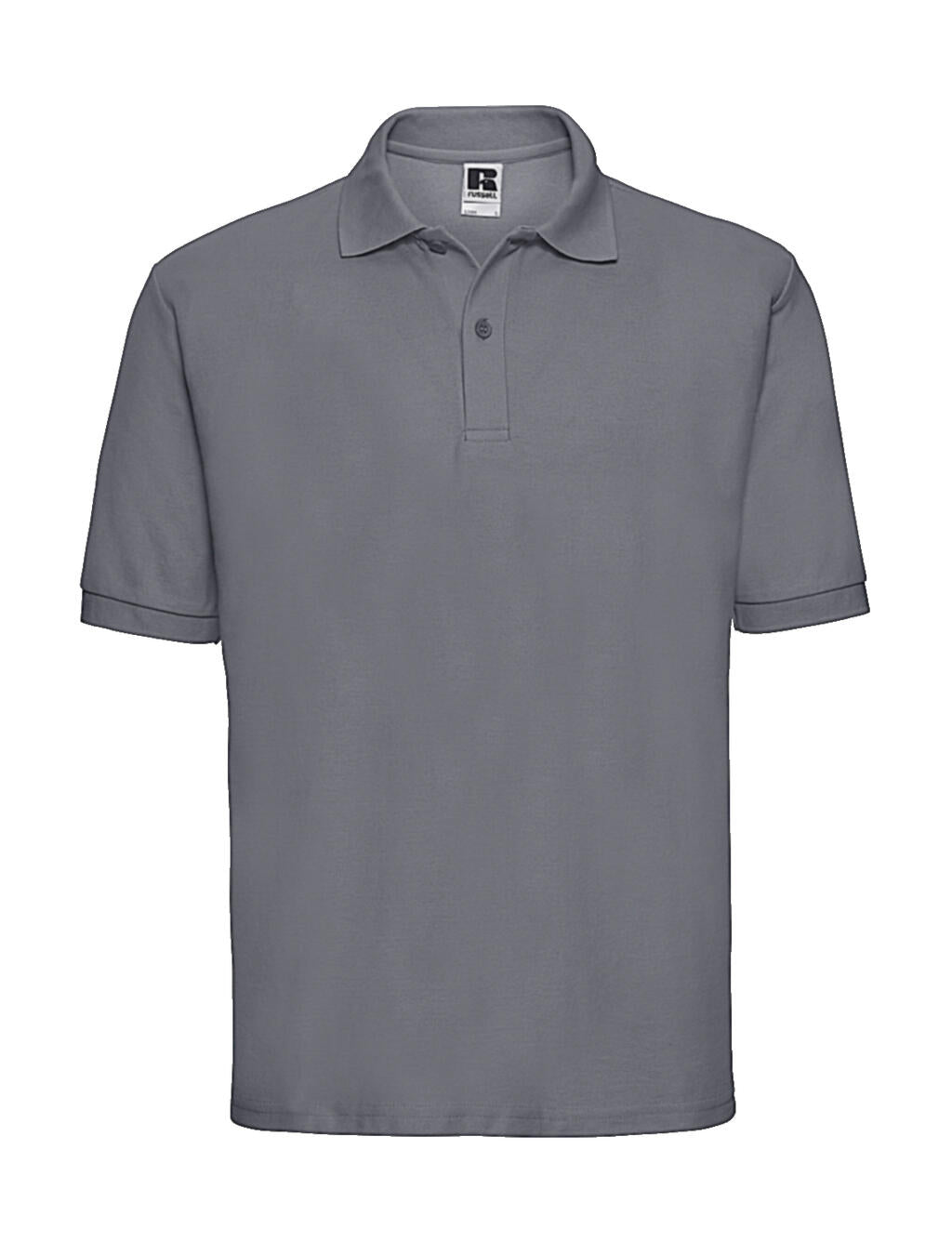 Men's Classic Polycotton Polo in Farbe Convoy Grey