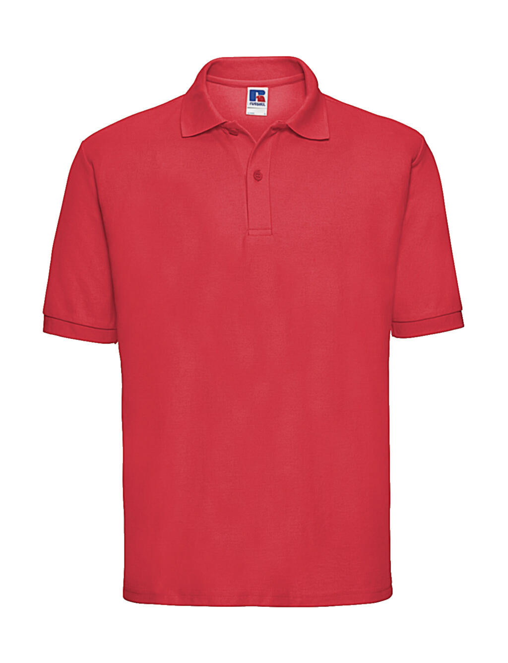 Men's Classic Polycotton Polo in Farbe Bright Red