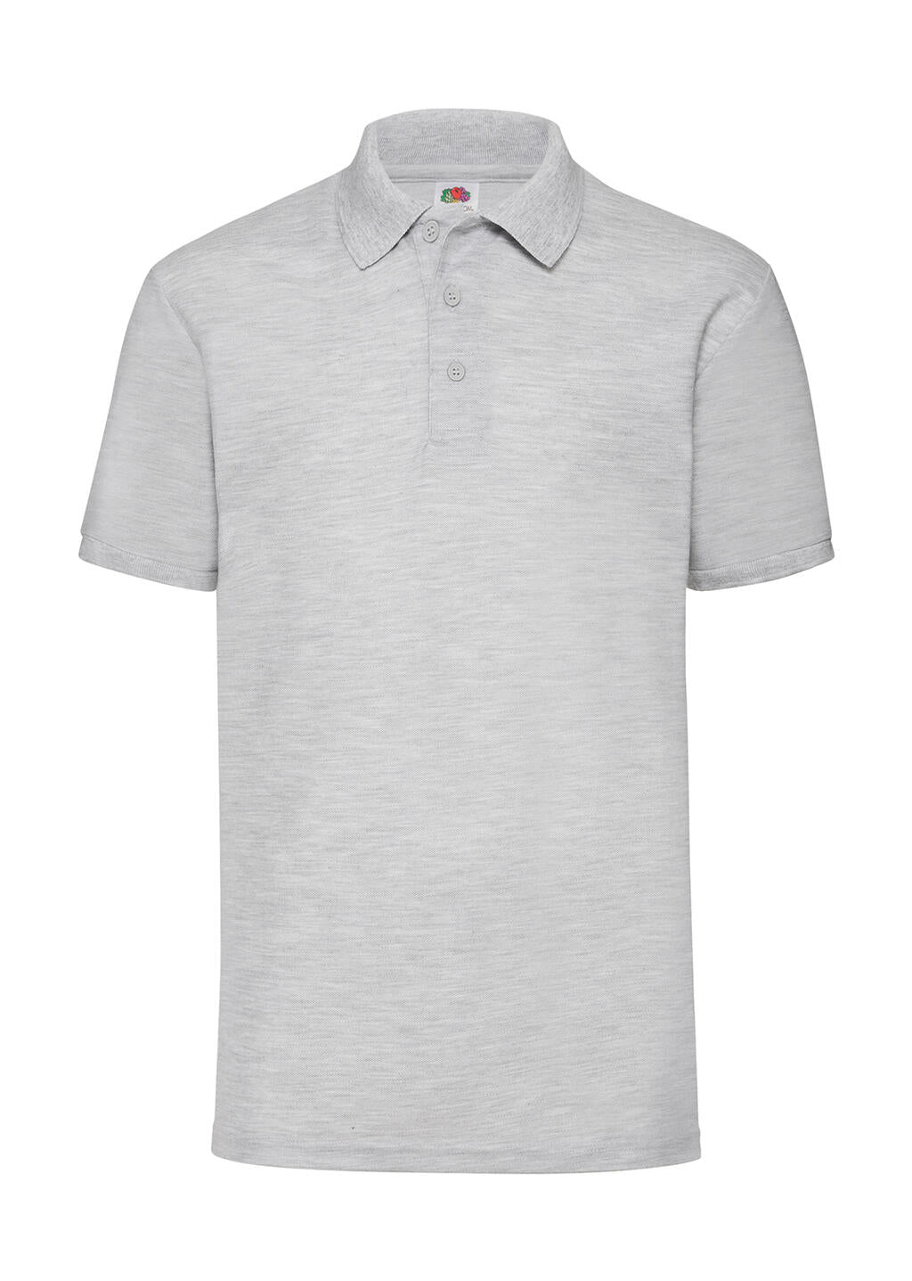 65/35 Polo in Farbe Heather Grey