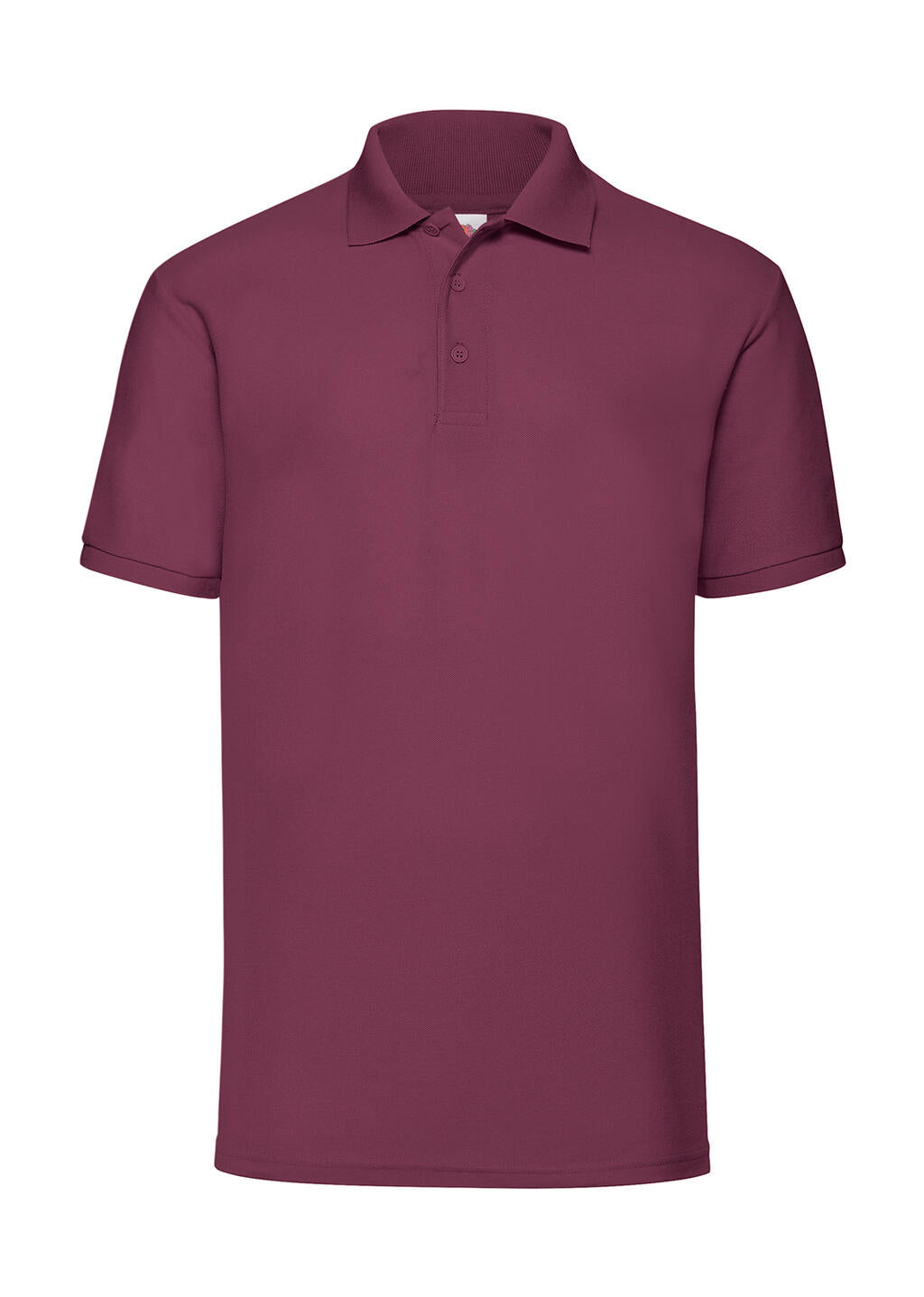 65/35 Polo in Farbe Burgundy