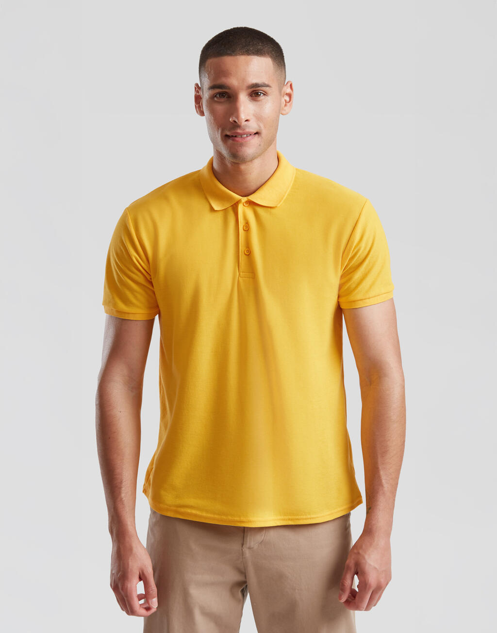 65/35 Polo in Farbe White