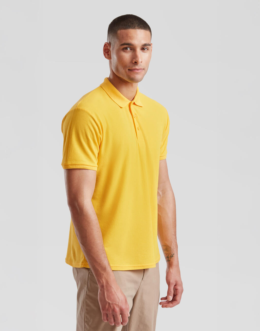 65/35 Polo in Farbe White