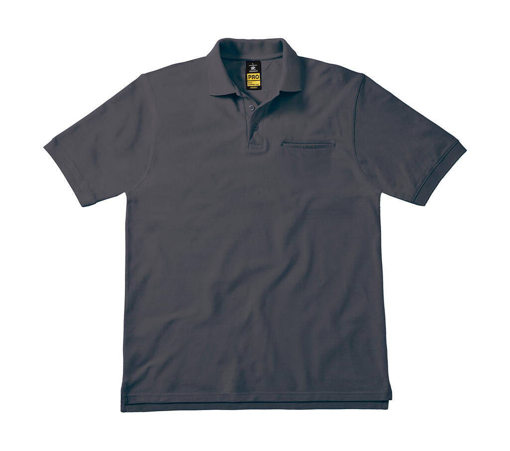 Energy Pro Workwear Pocket Polo in Farbe Dark Grey