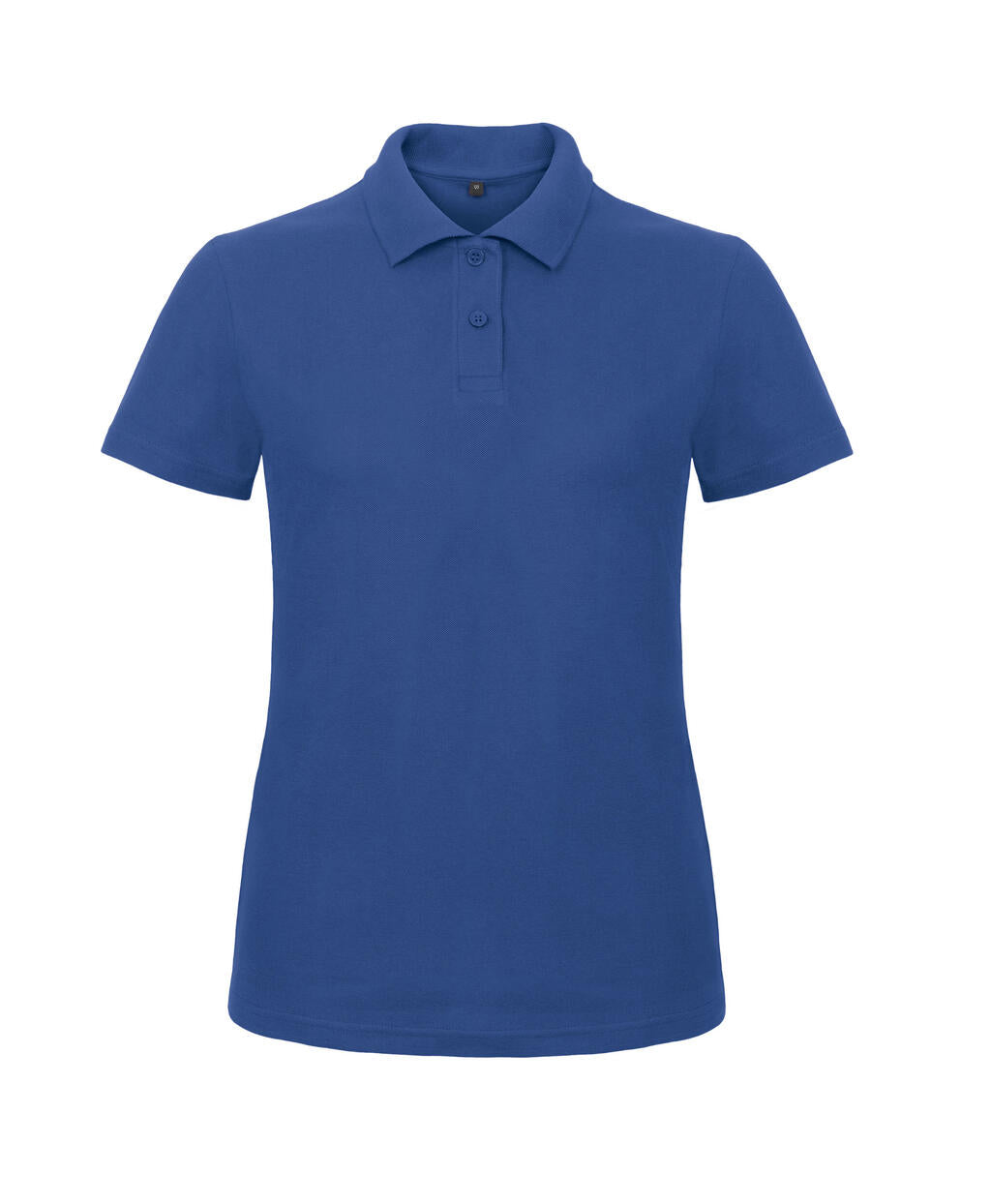 ID.001/women Piqué Polo Shirt in Farbe Royal