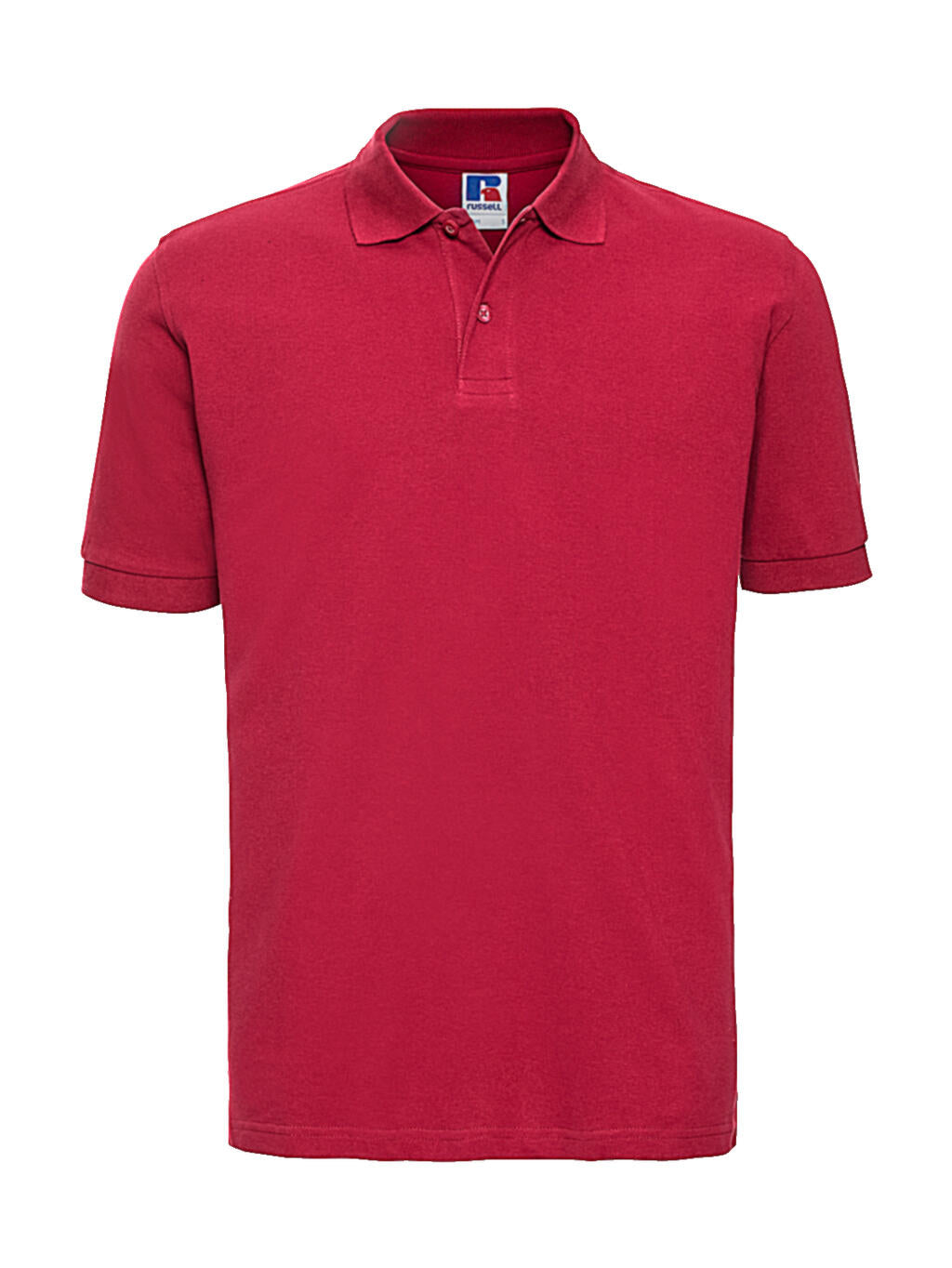 Men's Classic Cotton Polo in Farbe Classic Red
